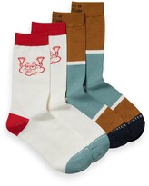 Thumbnail for your product : Scotch & Soda 2-Pack Cotton Blend Socks