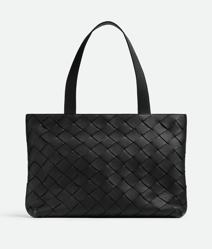 Bottega Veneta Small Intrecciato Zipped Tote
