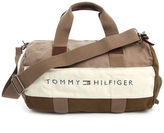 Thumbnail for your product : Tommy Hilfiger Lance Taupe Canvas Sports Bag with Shoe Pocket