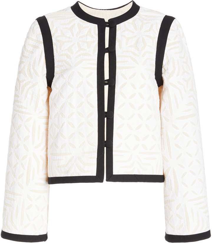 Alix of Bohemia Capucine Quilted Cotton Jacket - ShopStyle