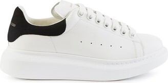 big sole white sneakers