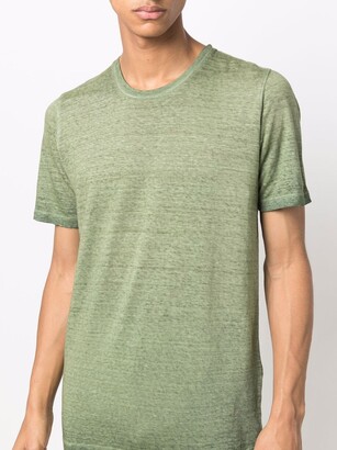 120% Lino short-sleeve linen T-shirt