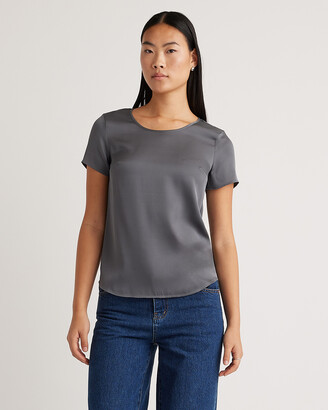 Quince Washable Stretch Silk T-Shirt
