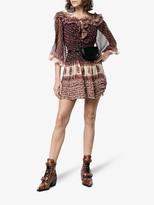 Thumbnail for your product : Chloé Brown Rylee 60 boot in python print calfskin