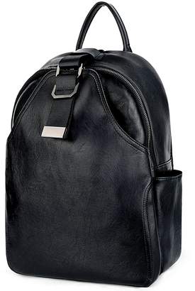 UTO Women Backpack Purse PU Washed Leather Ladies Rucksack Shoulder Bag