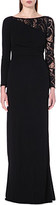 Thumbnail for your product : Emilio Pucci Lace-sleeve crepe gown