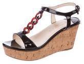 Thumbnail for your product : Prada Platform Wedge Sandals