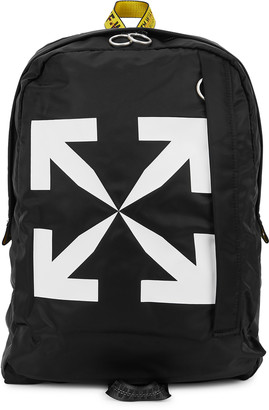 mens black nylon backpack