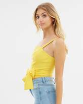Thumbnail for your product : Maria Tie Front Top