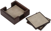 Thumbnail for your product : Alexander James - Wenge & Smoke Shagreen Coasters - Set of 4