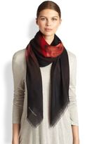 Thumbnail for your product : Givenchy Doberman Wool Scarf
