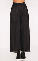 Thumbnail for your product : PrettyLittleThing Loredana Blush Soft Pleated Sheer Cropped Trousers