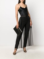 Thumbnail for your product : Loulou Tulle Skirt Overlay Trousers