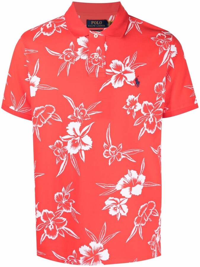 Polo Ralph Lauren Hawaiian-Print Polo Shirt - ShopStyle