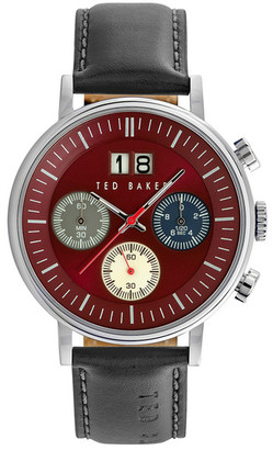 Ted Baker Men's Quartz Leather Strap Watch