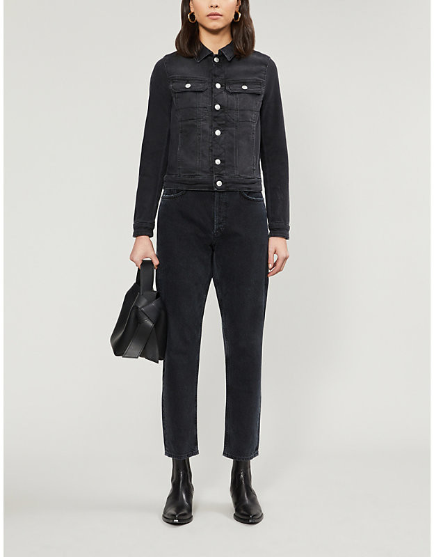 Zadig & Voltaire ZADIG&VOLTAIRE Kioky stretch-denim jacket - ShopStyle