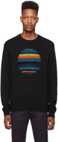 Thumbnail for your product : Paul Smith Black Intarsia Horizon Sweater