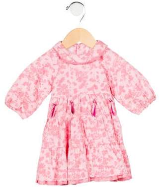 Catimini Girls' Printed A-Line Dress w/ Tags pink Girls' Printed A-Line Dress w/ Tags