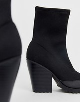 Thumbnail for your product : ASOS DESIGN Rebound chunky boots in black