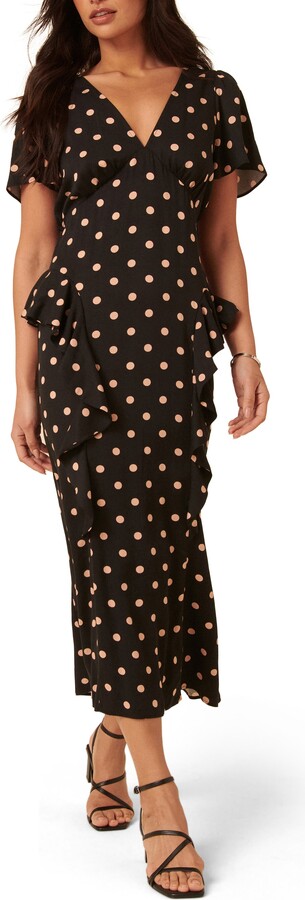 Nobody's Child Lyndsey Spot Midi Dress