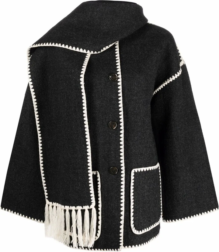 Totême Embroidered Scarf Jacket