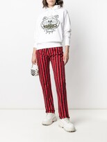 Thumbnail for your product : Kenzo Striped Straight Leg Jeans
