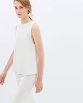 Thumbnail for your product : Zara 29489 Sleeveless Top