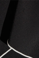 Thumbnail for your product : Proenza Schouler Cold-shoulder Crepe Dress - Black