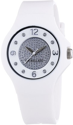 Morellato Women's Quartz Watch with Silver Colours Analogue Quartz Rubber R0151114502