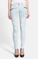 Thumbnail for your product : Joe\u0027s 'Thriller' Zip Skinny Jeans (Painter White)
