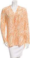 Thumbnail for your product : By Malene Birger Kanti Silk Top w/ Tags
