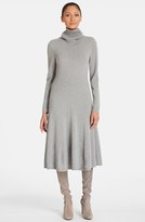 Thumbnail for your product : Lafayette 148 New York A-Line Turtleneck Cashmere Dress