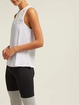 Thumbnail for your product : Track & Bliss - Eyes On Me Laser-cut Tank Top - Womens - White