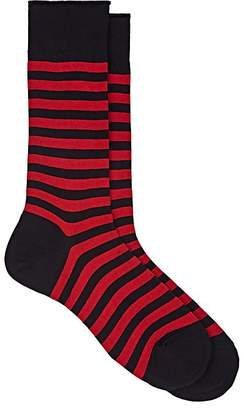 Barneys New York Men's Striped Cotton-Blend Socks
