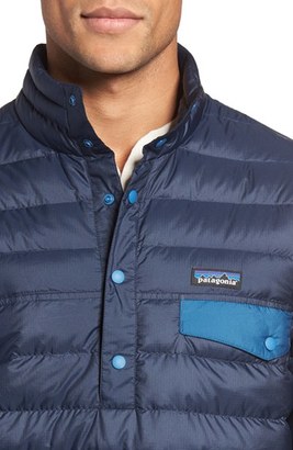 Patagonia Men's Water Repellent 600-Fill-Power Down Pullover Jacket