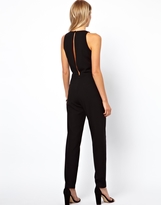 Thumbnail for your product : ASOS Jumpsuit with Chic Racer Detail