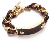 Thumbnail for your product : Michael Kors Curb Chain Plaque Toggle Bracelet