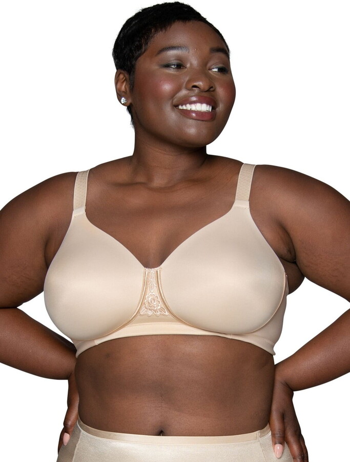 Vanity Fair Lingerie Women’s Beauty Back Full Figure Smoothing Wireless Bra, Style 71380