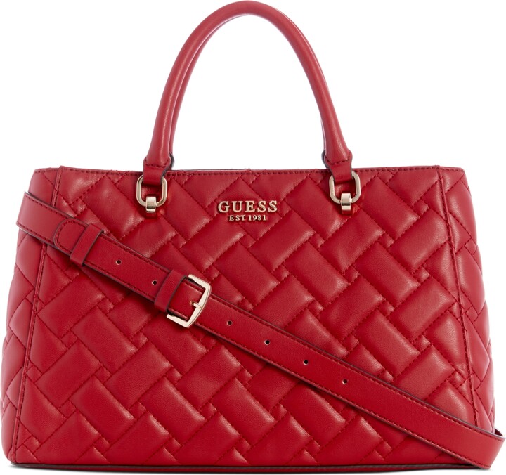 Vintage Red Guess Handbag 1981