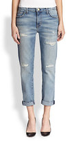 Thumbnail for your product : Current/Elliott The Fling Distressed Boyfriend Jeans
