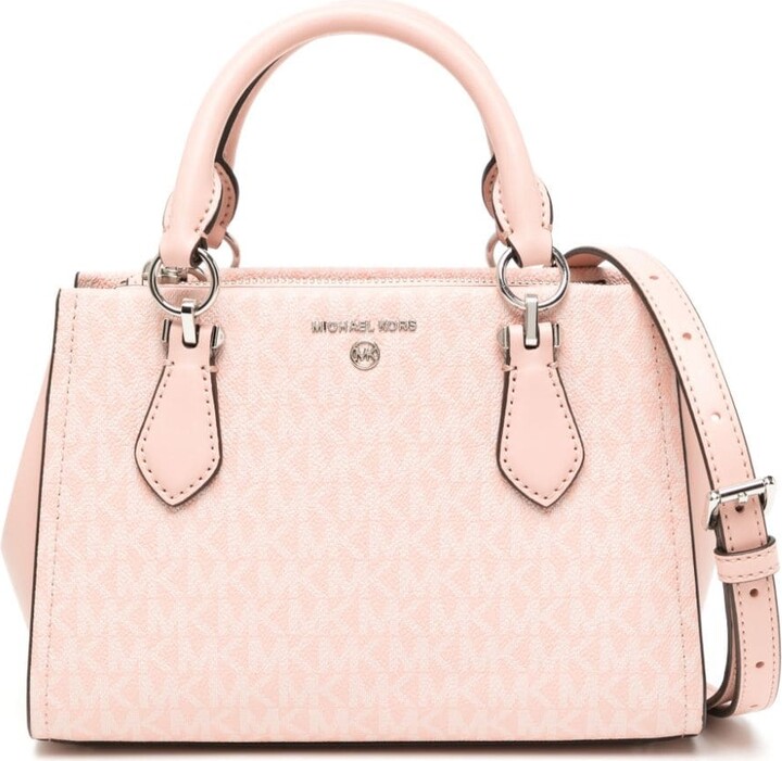 MICHAEL KORS: Michael Marilyn bag in saffiano leather - Pink