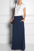 Thumbnail for your product : Splendid Color-block Supima cotton and modal-blend jersey maxi dress