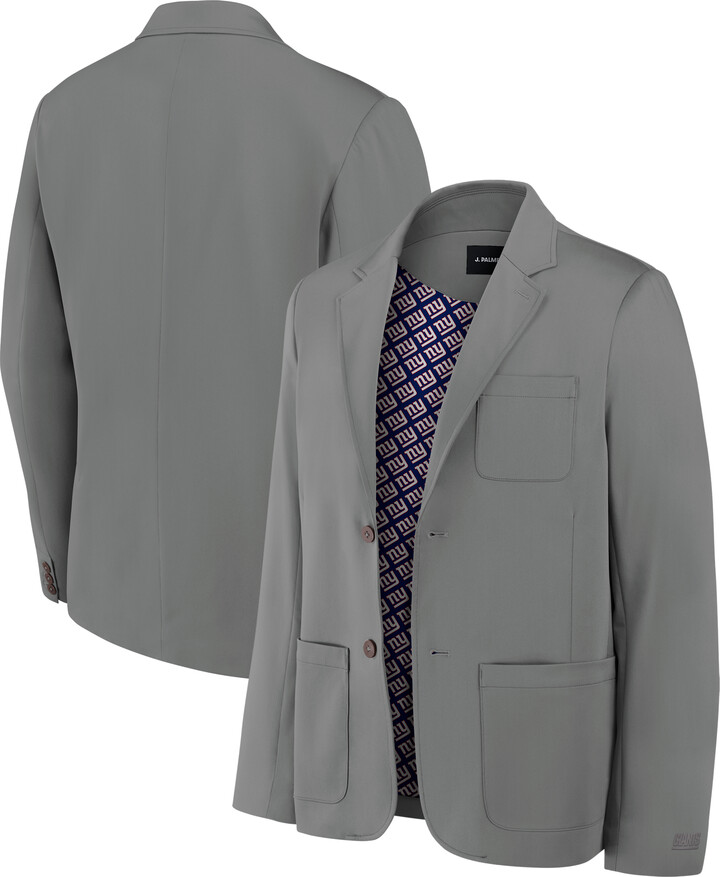 Men's J. Palmer Graphite New York Giants Man-In-Motion Blazer