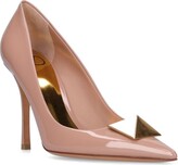 Thumbnail for your product : Valentino Garavani 100mm One Stud patent leather pumps