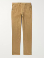 Thumbnail for your product : Loro Piana Cotton-Blend Twill Chinos - Men - Brown