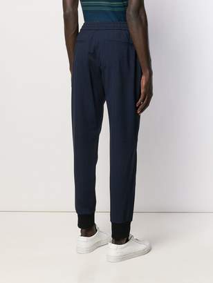 Paul Smith checked tapered trousers
