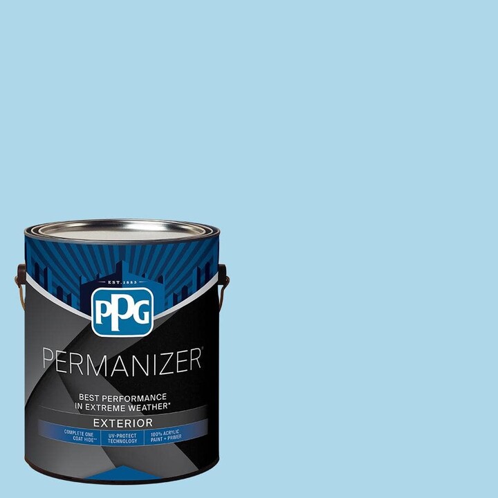 PERMANIZER 1 gal. PPG1237-3 Ariel Semi-Gloss Exterior Paint