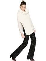 Thumbnail for your product : Sonia Rykiel Wool Blend Knit Poncho