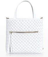 Thumbnail for your product : GiGi New York Bille Woven Leather Crossbody Bag