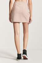 Thumbnail for your product : Forever 21 Faux Suede Zip-Front Skirt